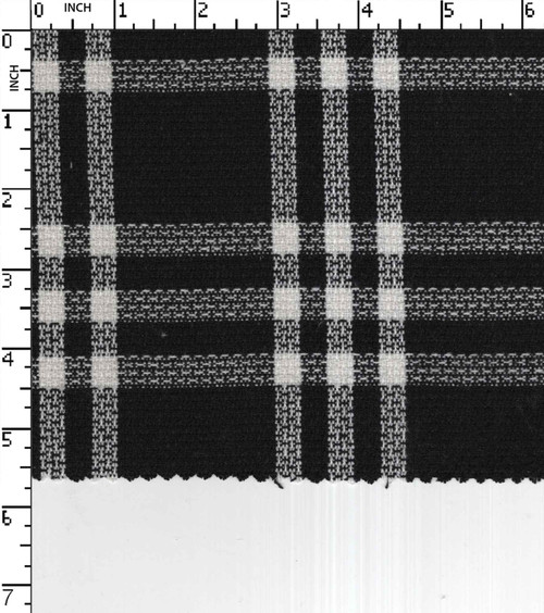 100% Cotton Yarn Dyed Dobby Plaid Check