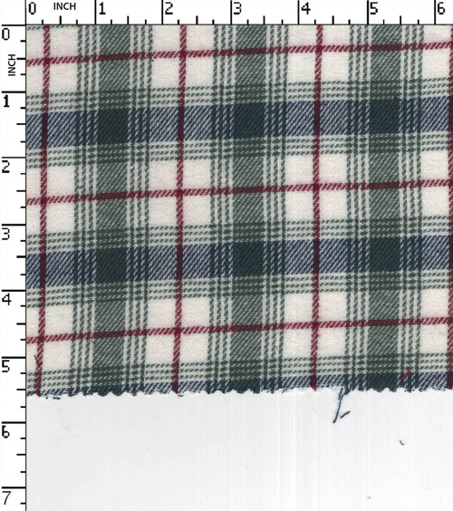 100% Cotton Yarn Dyed Twill Medium Check