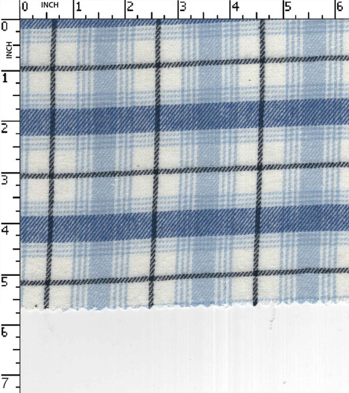100% Cotton Yarn Dyed Twill Medium Check