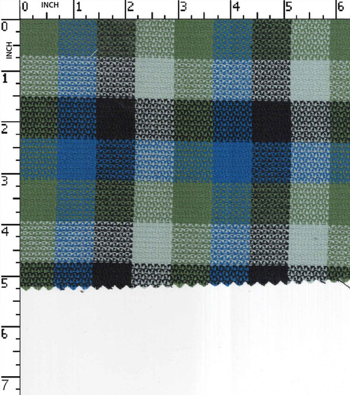 100% Cotton Yarn Dyed Dobby Big Check