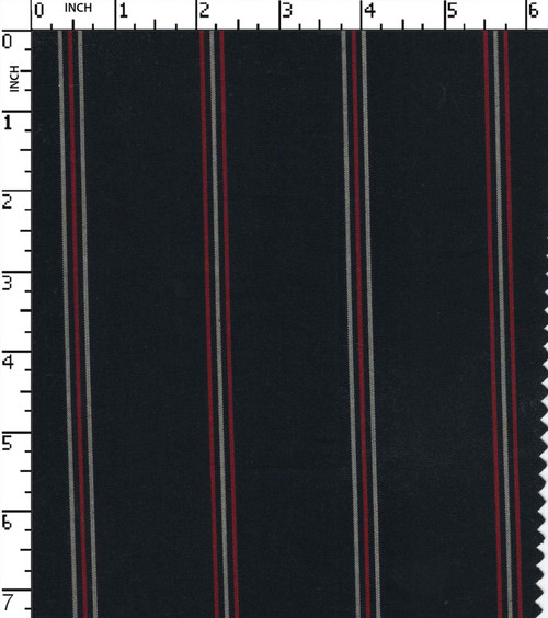 100% Cotton Yarn Dyed Plain Pencil Stripe