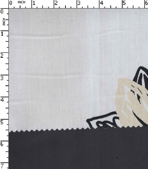 100% Cotton Printed Plain Flower