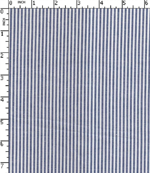 100% Cotton Yarn Dyed Plain 3Mm Stripe