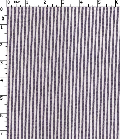 100% Cotton Yarn Dyed Plain 3Mm Stripe