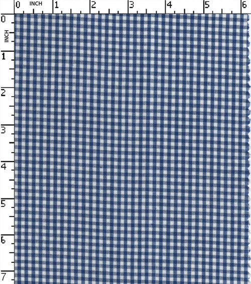 100% Cotton Yarn Dyed Plain 3Mm Gingham Check
