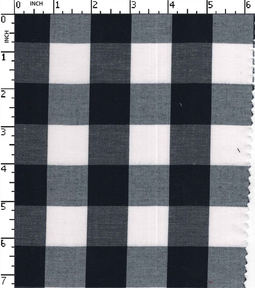 Poly Cotton Yarn Dyed Plain Tom Tom Check