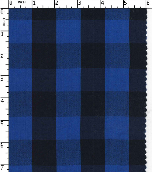 Poly Cotton Yarn Dyed Plain Tom Tom Check