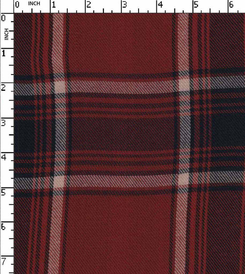 100% Viscose Yarn Dyed Twill Medium Check Brown/Navy/Beige   Gsm-137 Mcc-12-Da