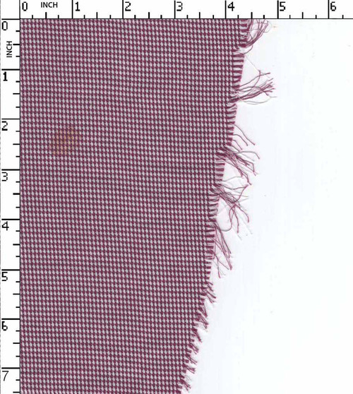 100% Cotton Yarn Dyed Houndstooth Small Houndstooth Pink/White   Gsm-109 Mcc-18-Da