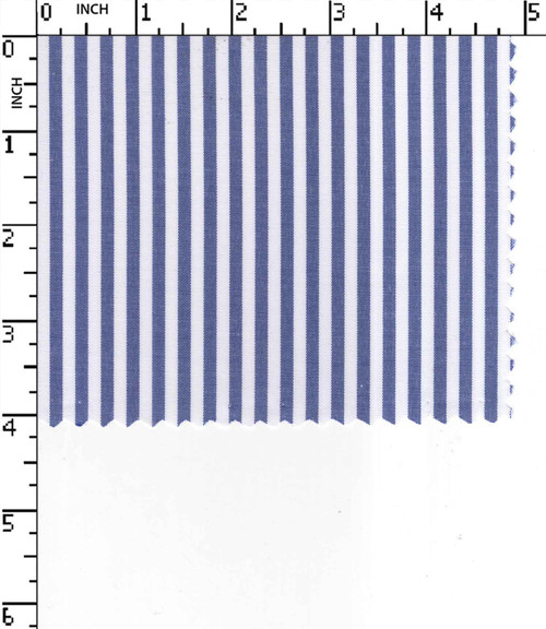 85% Poly 15% Cotton Yarn Dyed Plain 3Mm Stripe