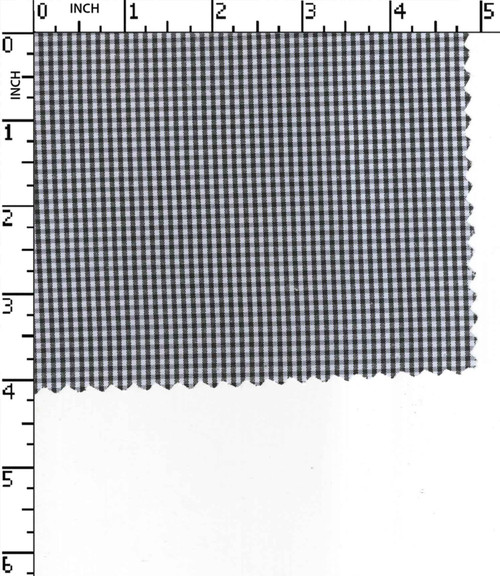 90% Poly 10% Cotton Yarn Dyed Plain Mini Check