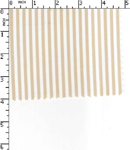 85% Poly 15% Cotton Yarn Dyed Plain 3Mm Stripe