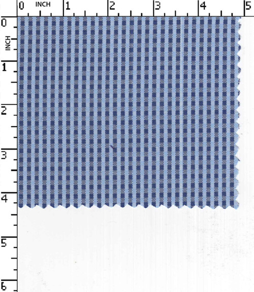 50% Poly 50% Cotton Yarn Dyed Dobby Mini Check