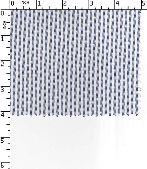100% Cotton Yarn Dyed Oxford 2Mm Stripe