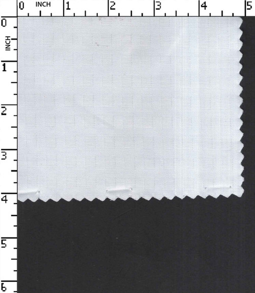 50% Poly 50% Cotton Bleached Dobby Window Check