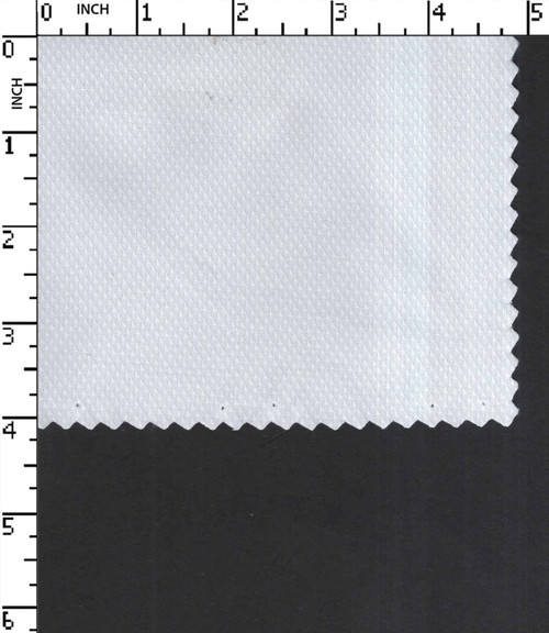 50% Poly 50% Cotton Bleached Dobby Zig Zag