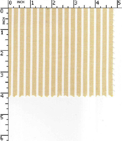 50% Poly 50% Cotton Yarn Dyed Oxford 2Mm Stripe