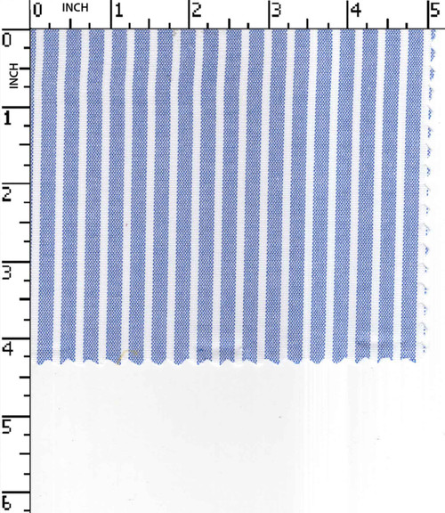 50% Poly 50% Cotton Yarn Dyed Oxford 2Mm Stripe