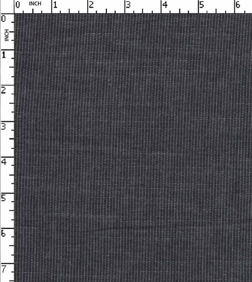 100% Cotton Yarn Dyed Plain Ticking Stripe Black/White Slub  Gsm-139 Mcc-64-Da