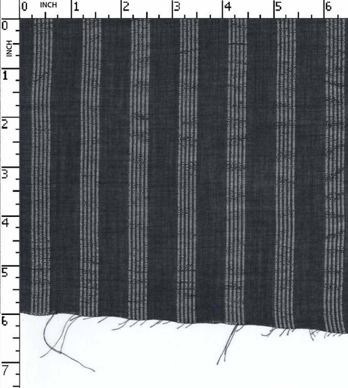 100% Cotton Yarn Dyed Plain Lurex Stripe Navy/Silver   Gsm-46 Mcc-76-Da