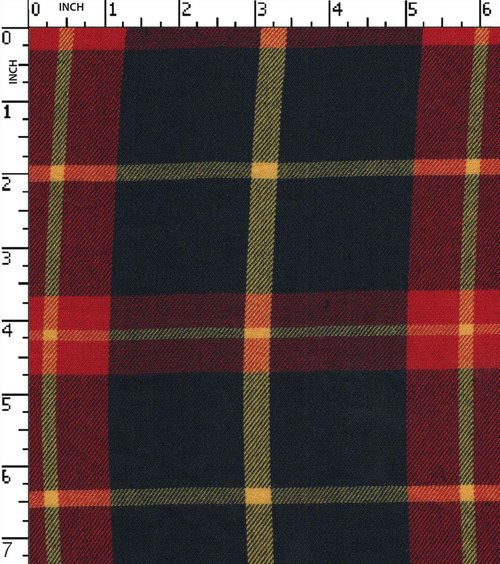 100% Cotton Yarn Dyed Twill Big Check