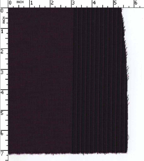 100% Cotton Yarn Dyed Plain Ticking Stripe Purple/Black   Gsm-113 Mcc-86-Da