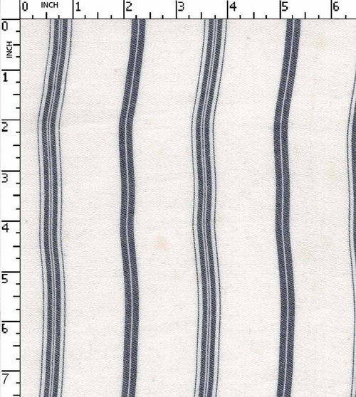 100% Cotton Yarn Dyed Twill Pencil Stripe Navy/White   Gsm-86 Mcc-101-Da