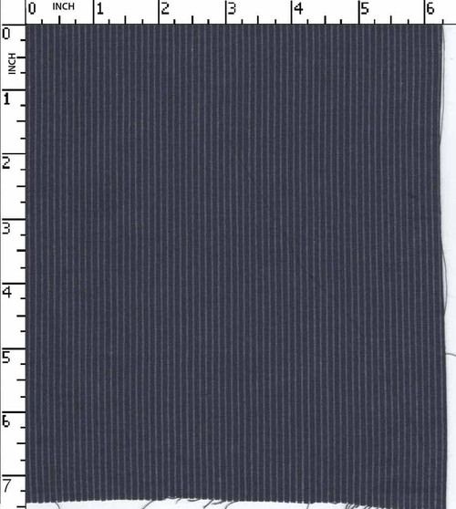 100% Cotton Yarn Dyed Oxford Pin Stripe Charcoal/White   Gsm-121 Mcc-119-Da