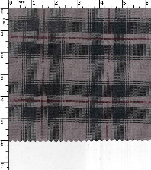 100% Cotton Yarn Dyed Oxford Big Check