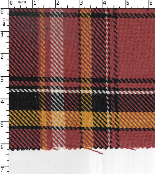 100% Cotton Yarn Dyed Twill Big Check