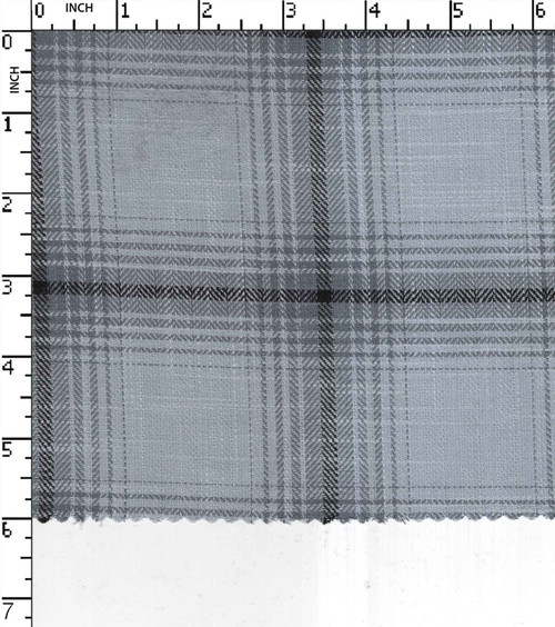 100% Cotton Yarn Dyed Herringbone Big Check