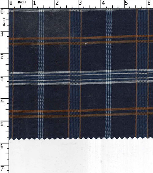 100% Cotton Yarn Dyed Twill Big Check