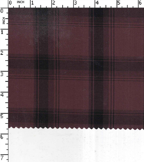 100% Cotton Yarn Dyed Twill Medium Check