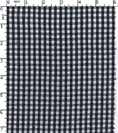 100% Cotton Yarn Dyed Seersucker 4Mm Gingham Check
