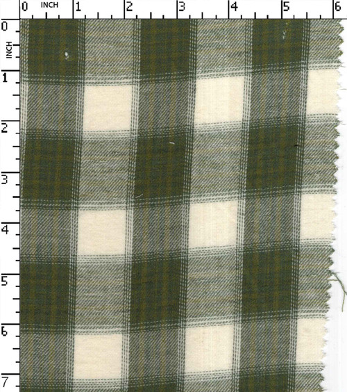 100% Cotton Yarn Dyed Twill Small Check