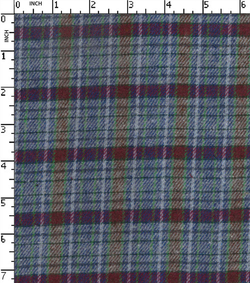 100% Cotton Yarn Dyed Twill Medium Check
