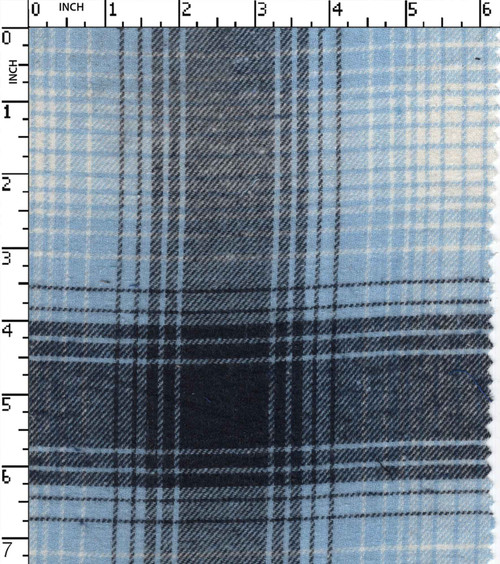 100% Cotton Yarn Dyed Twill Big Check