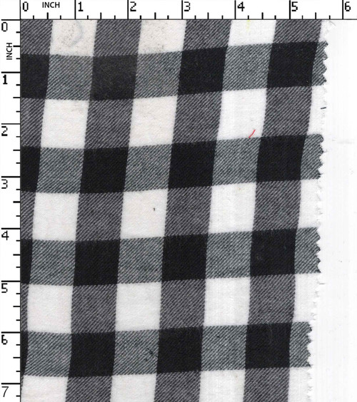 100% Cotton  Twill Small Check