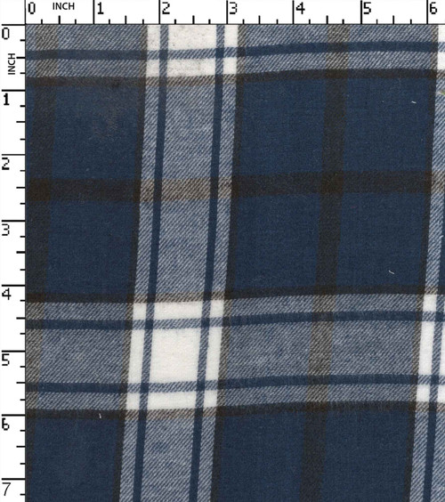 100% Cotton  Twill Big Check
