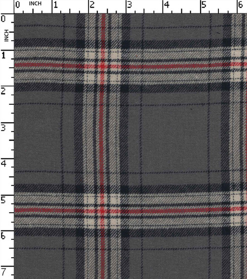100% Cotton Yarn Dyed Twill Plaid Check