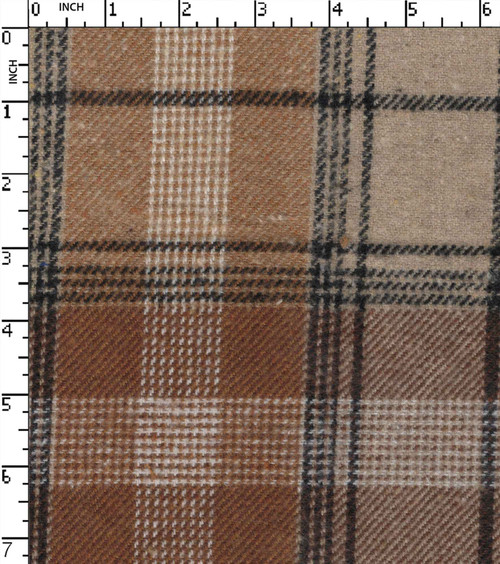 100% Cotton Yarn Dyed Twill Big Check