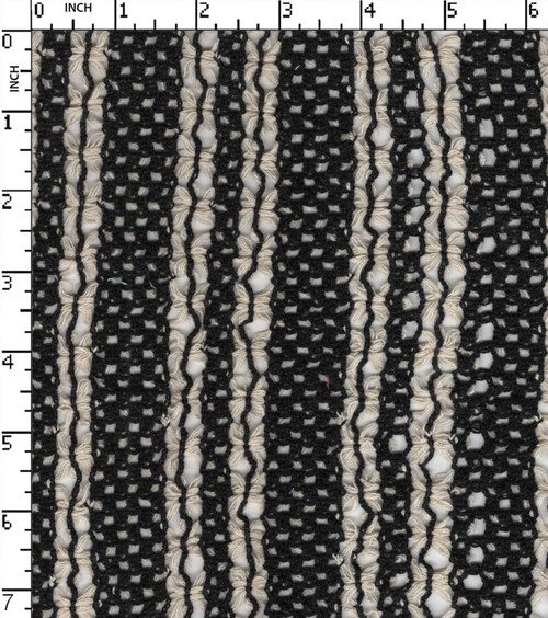 Cotton Poly Yarn Dyed Crochet Thin Thick Stripe