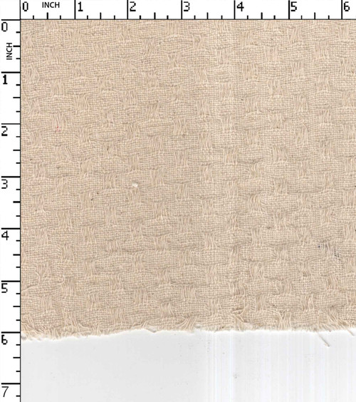 Cotton Poly Recycled Greige Handloom Fancy Fabric