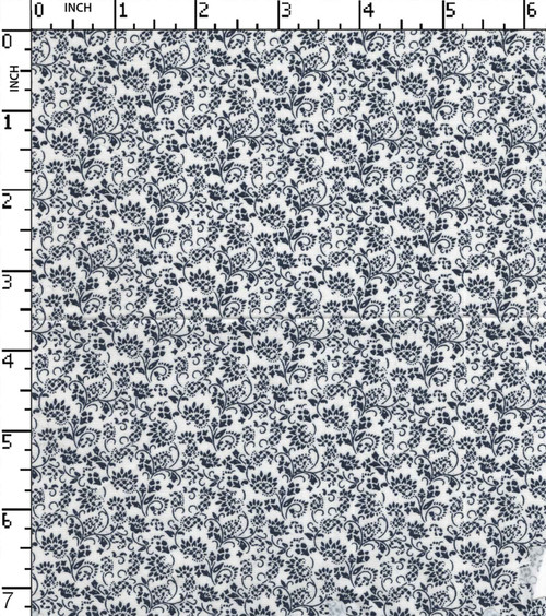 100% Cotton Printed Plain Ditsy Flower