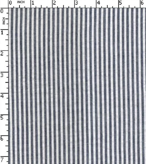 100% Cotton Yarn Dyed Seersucker 3Mm Stripe