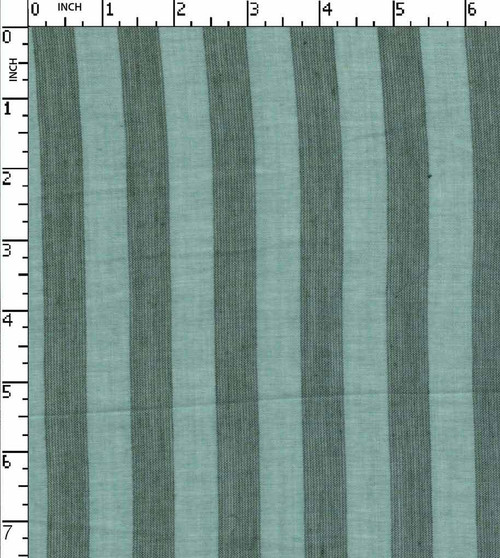 100% Cotton Yarn Dyed Plain Broad Stripe Green/Sagegreen   Gsm-56 Wid-115-Da