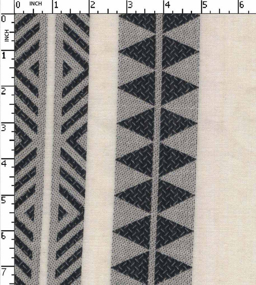 100% Viscose Yarn Dyed Jacquard Jacquard Stripe Black/White   Gsm-31 Wid-118-Da