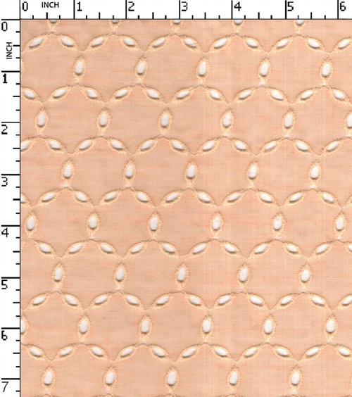 100% Cotton Solid Dyed Embroidery Circle With Bore