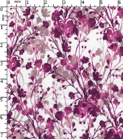 100% Cotton Printed Plain Abstract Floral