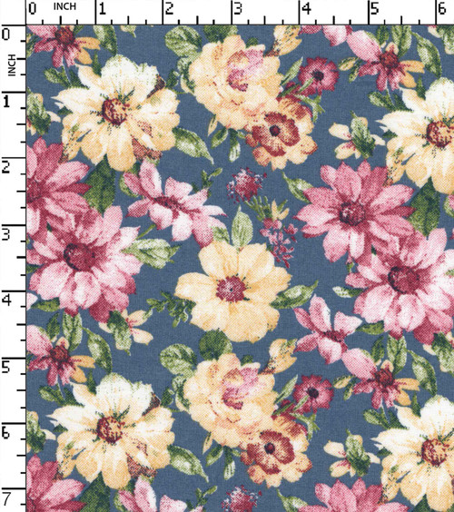 100% Cotton Printed Plain Floral